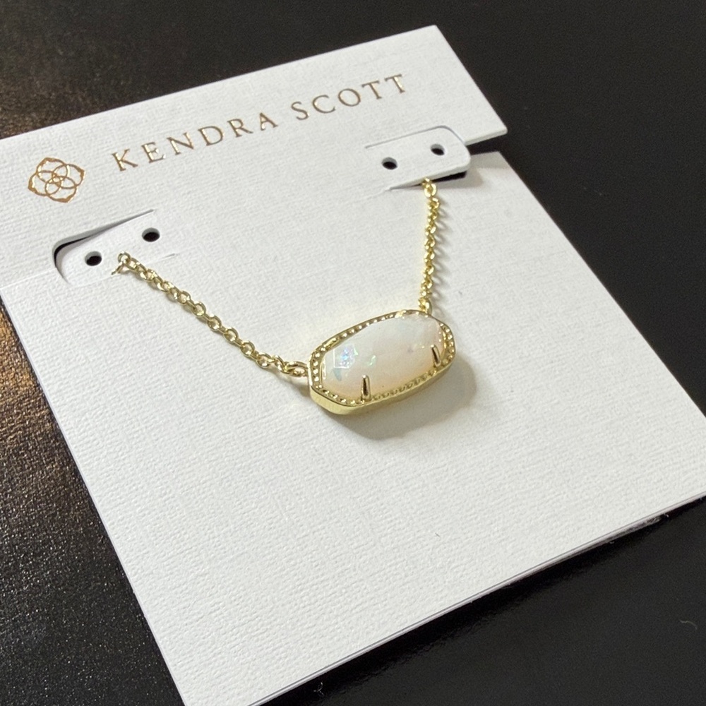 Kendra Scott Elissa White Kyocera Opal